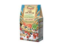 Каша овсяная ТМ "Everyday" со сливками с пророщенными зернами пшеницы ассорти черника со сливками и клубника со сливками